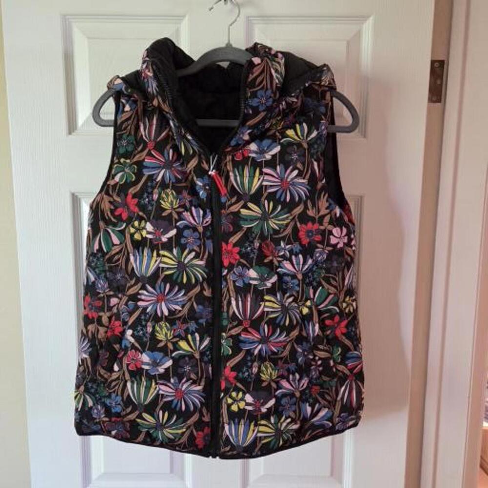 Boden Reversible Puffer Vest - Size 4 - Picture 4 of 7